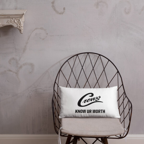 The Crews Brand - Black Logo - Basic Pillow - Image 12