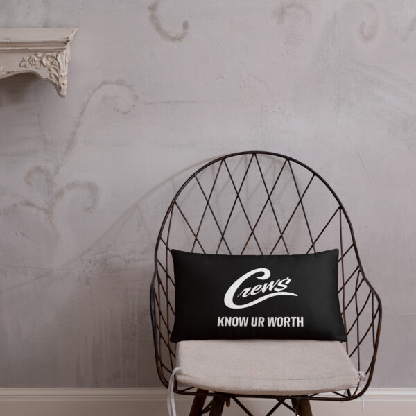 The Crews Brand - White Logo - Basic Pillow - Image 12