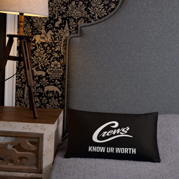 The Crews Brand - White Logo - Basic Pillow - Image 13