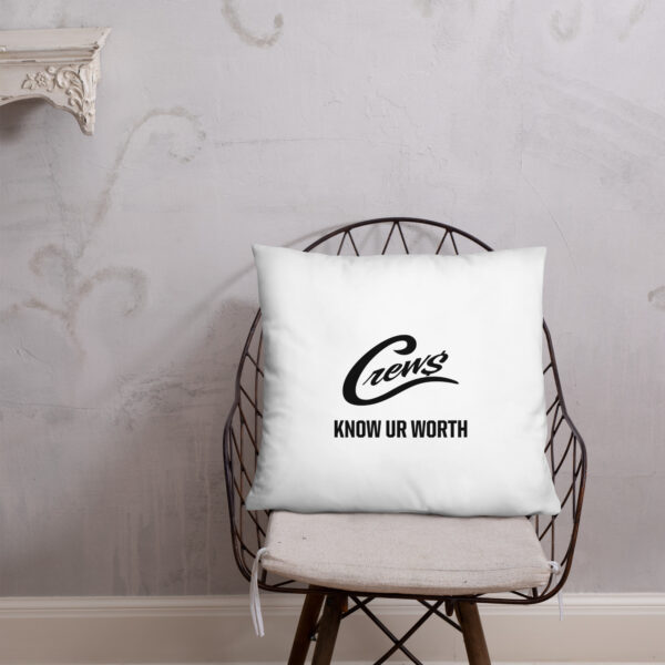 The Crews Brand - Black Logo - Basic Pillow - Image 18