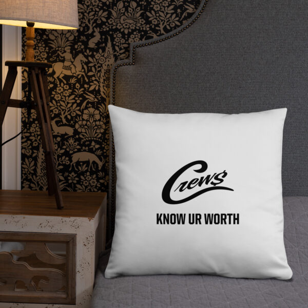 The Crews Brand - Black Logo - Basic Pillow - Image 19