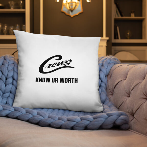 The Crews Brand - Black Logo - Basic Pillow - Image 20