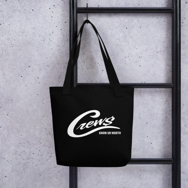 The Crews Brand - White Logo - Tote Bag