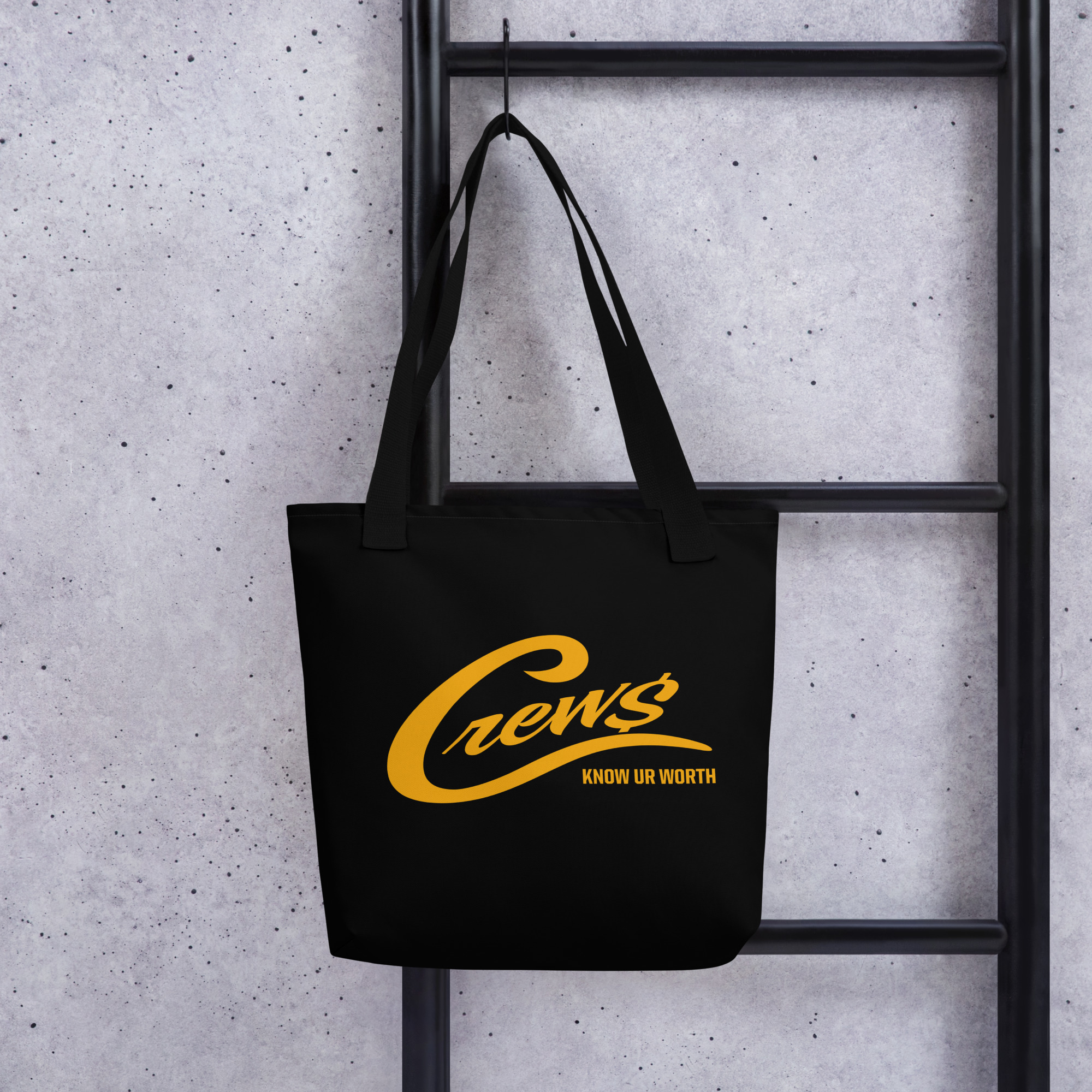 The Crews Brand - Gold Logo - Tote Bag