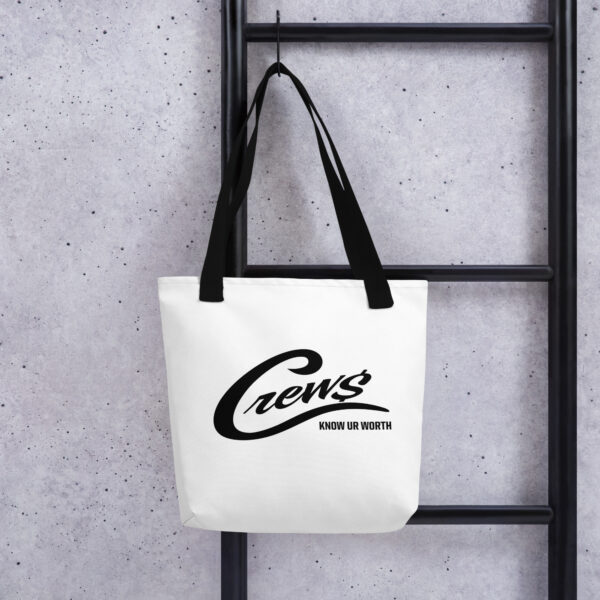 The Crews Brand - Black Logo - Tote Bag