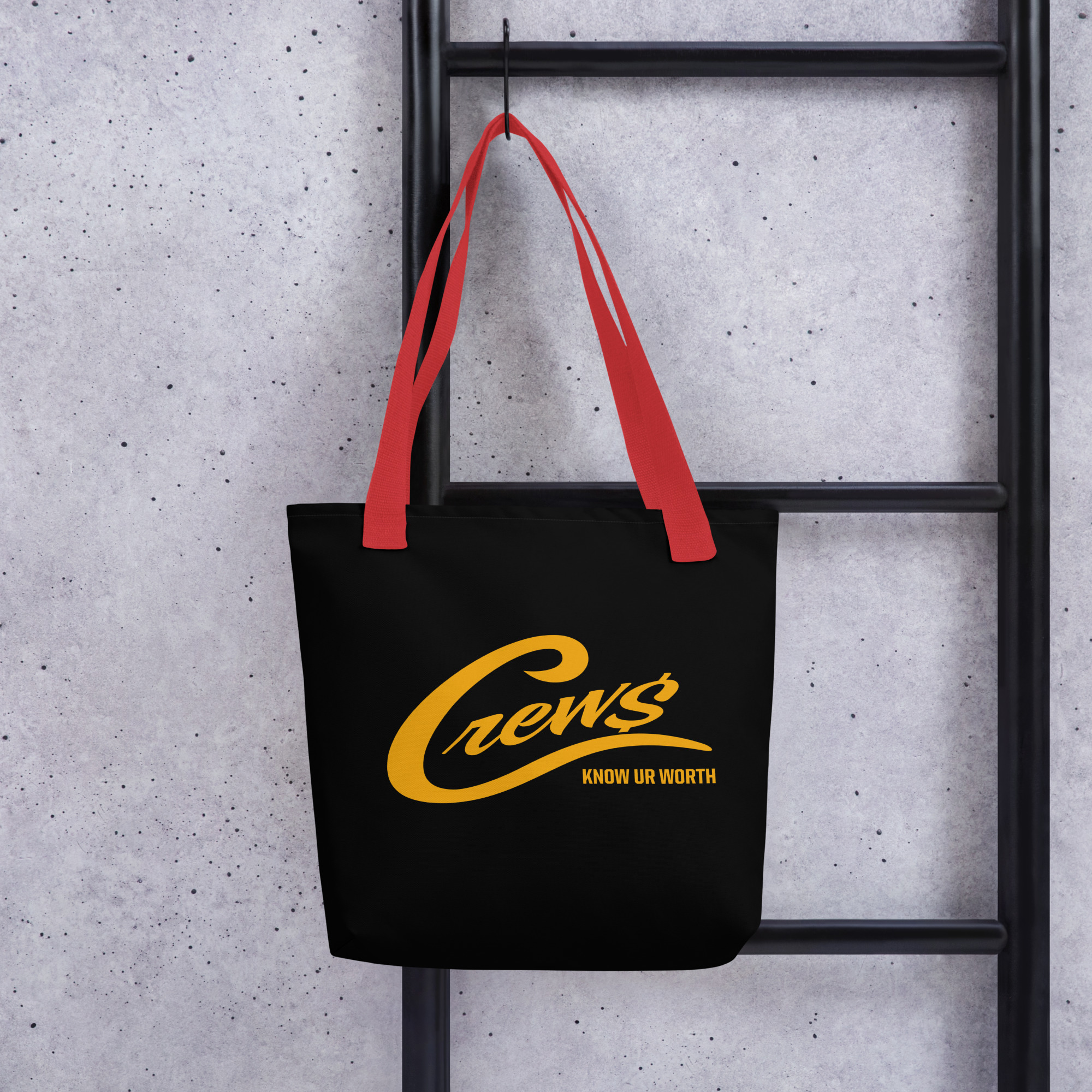 The Crews Brand - Gold Logo - Tote Bag - Image 2