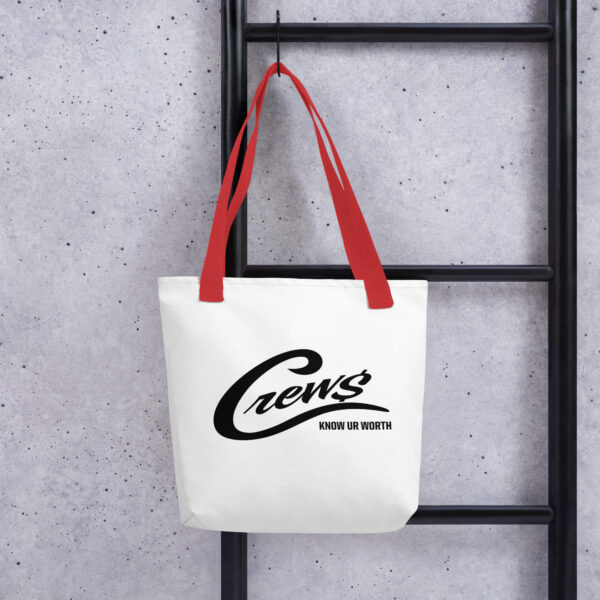 The Crews Brand - Black Logo - Tote Bag - Image 2