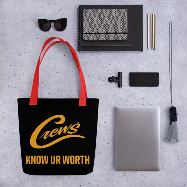 The Crews Brand - Gold Logo - Tote Bag - Image 2
