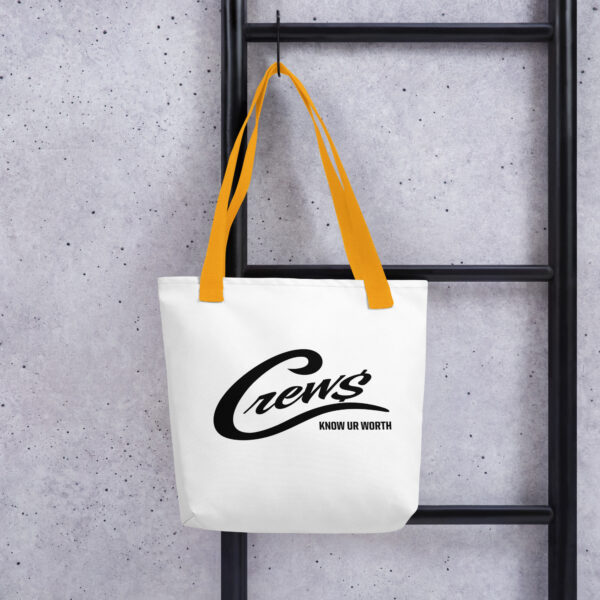 The Crews Brand - Black Logo - Tote Bag - Image 3