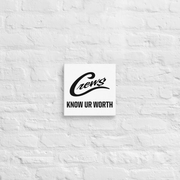 The Crews Brand - Black Logo - Canvas - Image 2