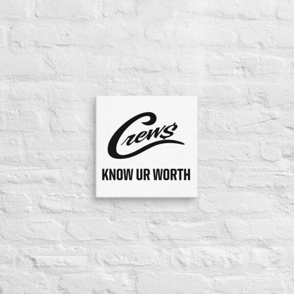 The Crews Brand - Black Logo - Canvas - Image 11