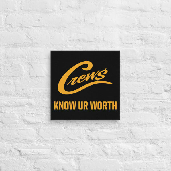 The Crews Brand - Gold Logo - Canvas - Image 3