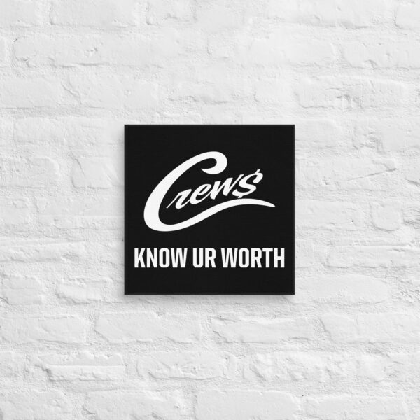 The Crews Brand - White Logo - Canvas - Image 3