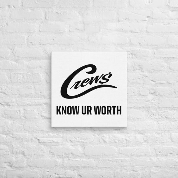 The Crews Brand - Black Logo - Canvas - Image 4