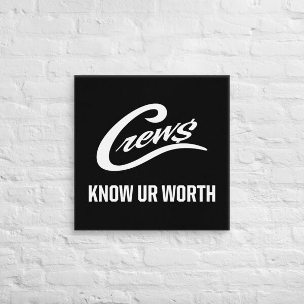 The Crews Brand - White Logo - Canvas - Image 5