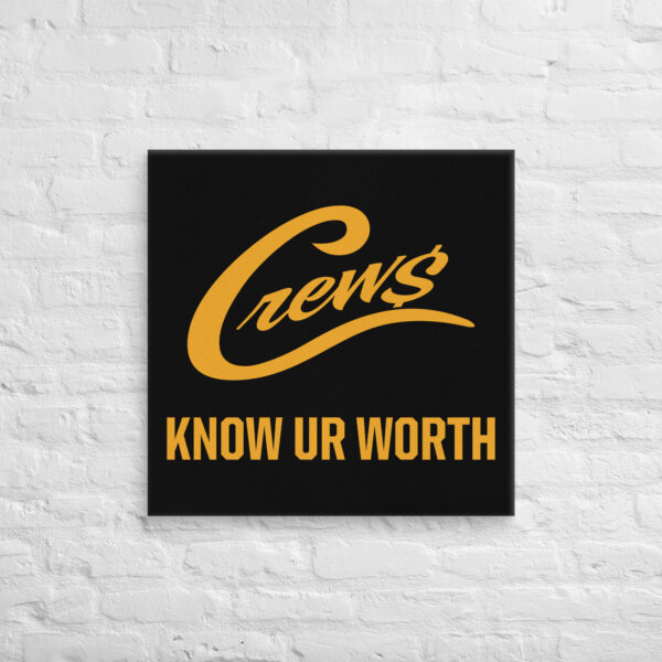 The Crews Brand - Gold Logo - Canvas - Image 6