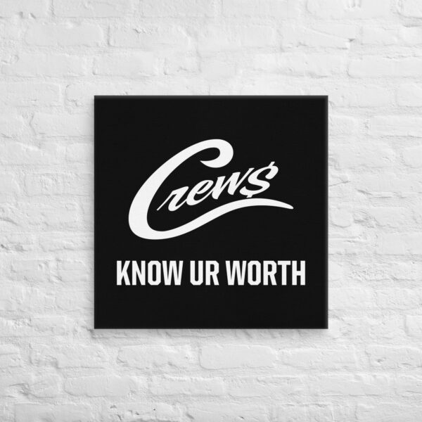 The Crews Brand - White Logo - Canvas - Image 6