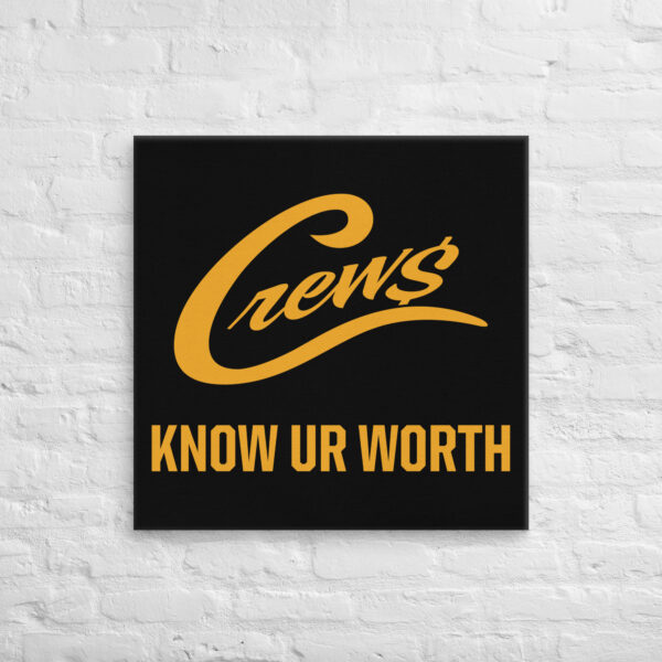 The Crews Brand - Gold Logo - Canvas - Image 7