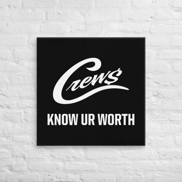The Crews Brand - White Logo - Canvas - Image 7