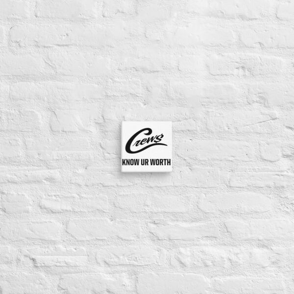 The Crews Brand - Black Logo - Canvas - Image 9