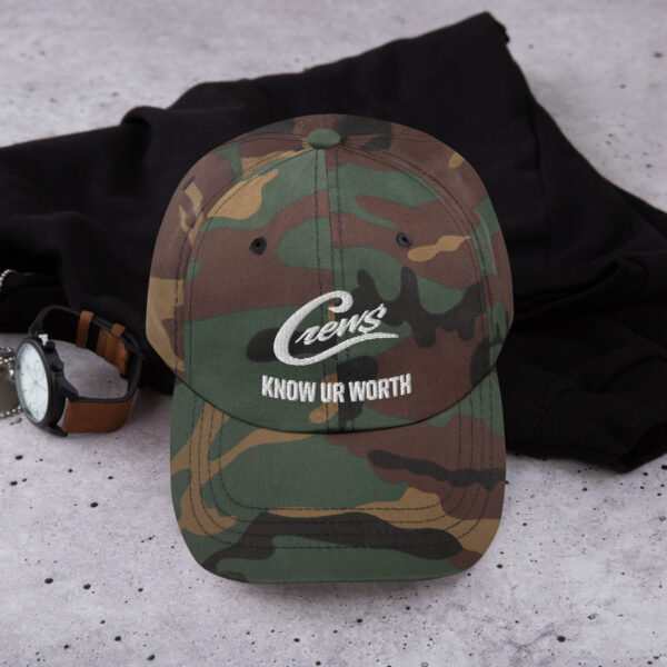 The Crews Brand - White Logo - Dad Hat - Image 11