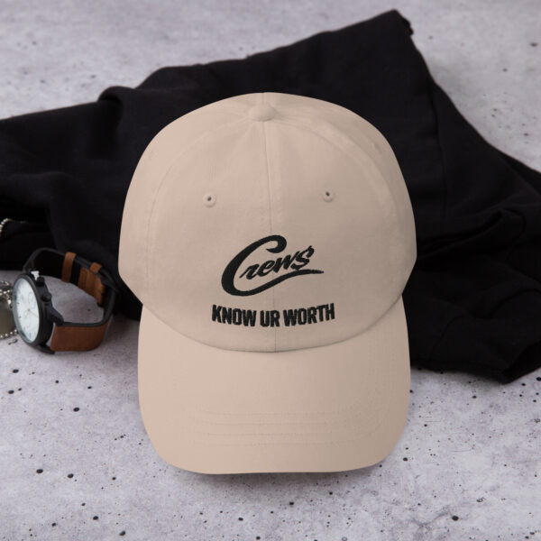 The Crews Brand - Black Logo - Dad Hat - Image 4
