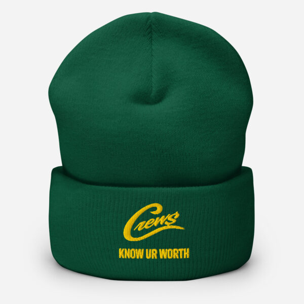 The Crews Brand - Gold Logo - Cuffed Beanie - Image 8