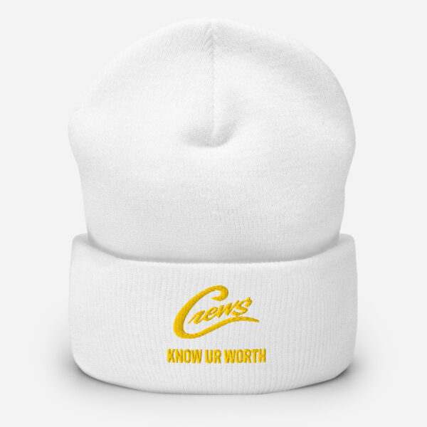 The Crews Brand - Gold Logo - Cuffed Beanie - Image 9