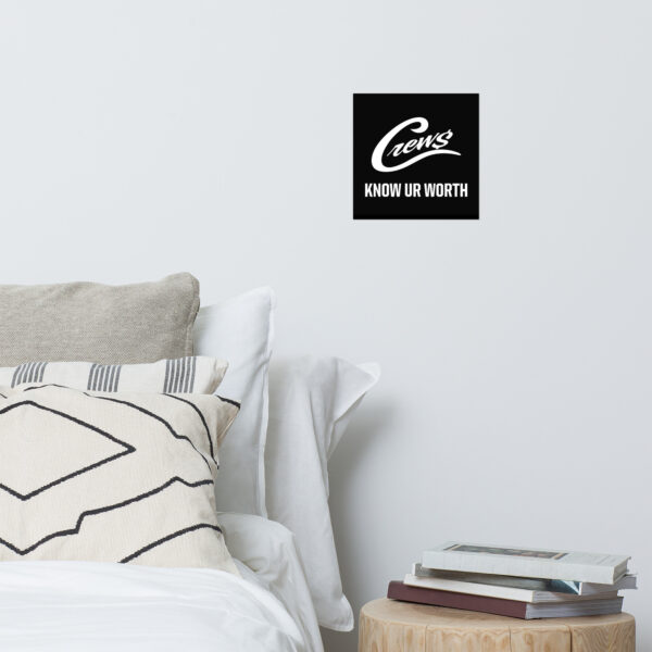 The Crews Brand - White Logo - Poster - Image 2