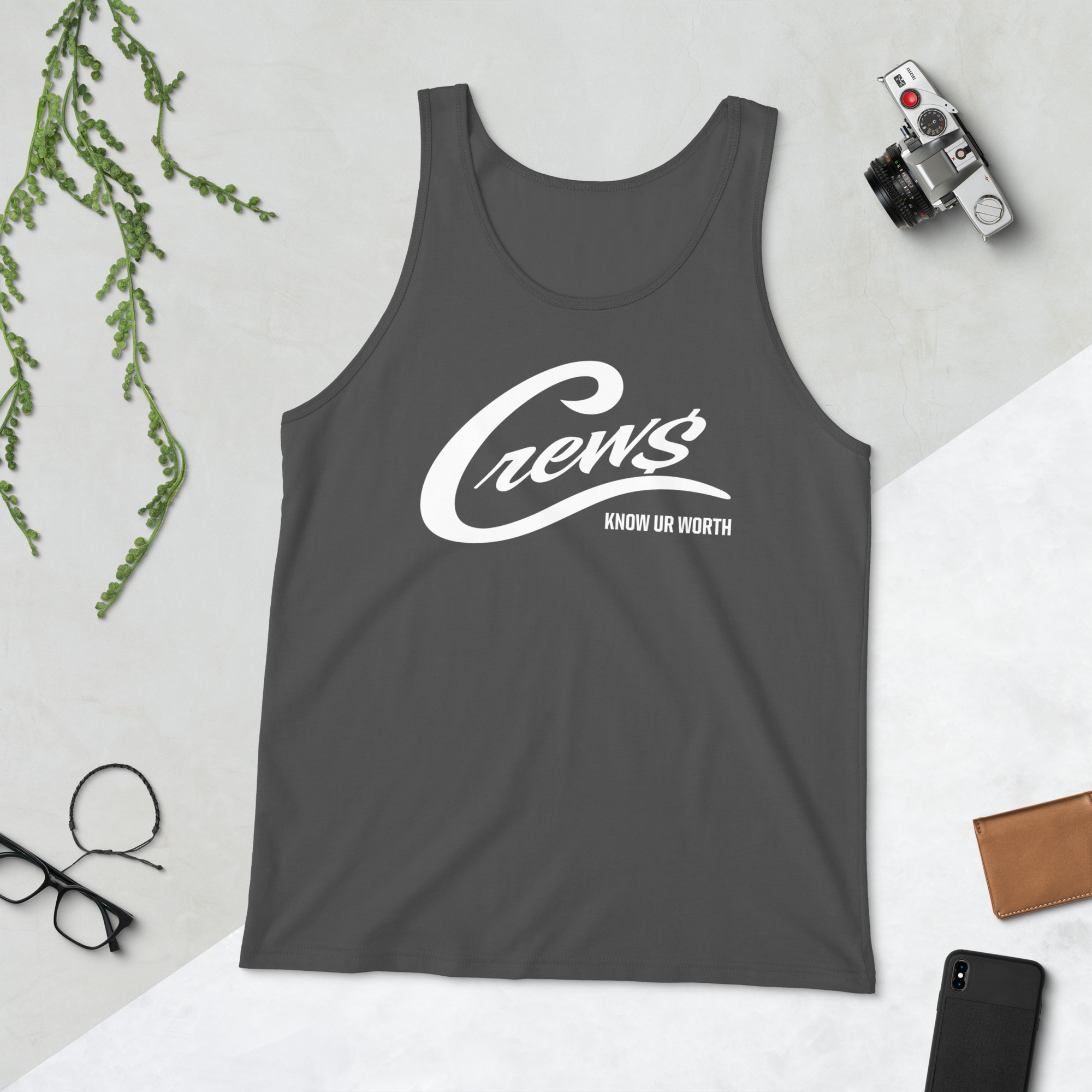 The Crews Brand - White Logo - Tank Top - Image 6