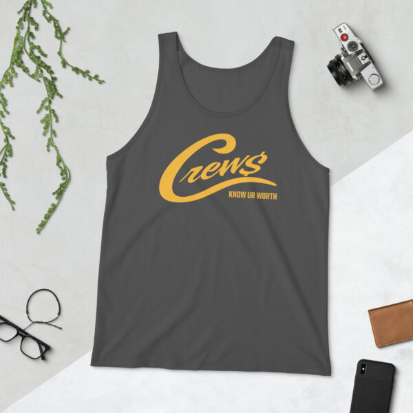 The Crews Brand - Gold Logo - Tank Top - Image 6