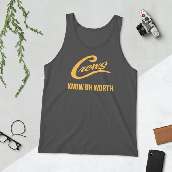 The Crews Brand - Gold Logo - Tank Top - Image 6