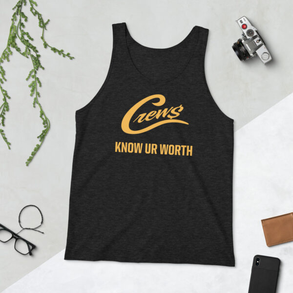 The Crews Brand - Gold Logo - Tank Top - Image 4