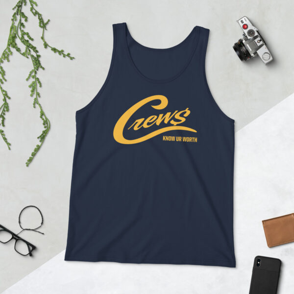 The Crews Brand - Gold Logo - Tank Top - Image 2