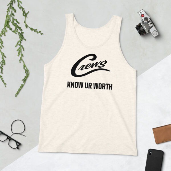The Crews Brand - Black Logo - Tank Top - Image 4