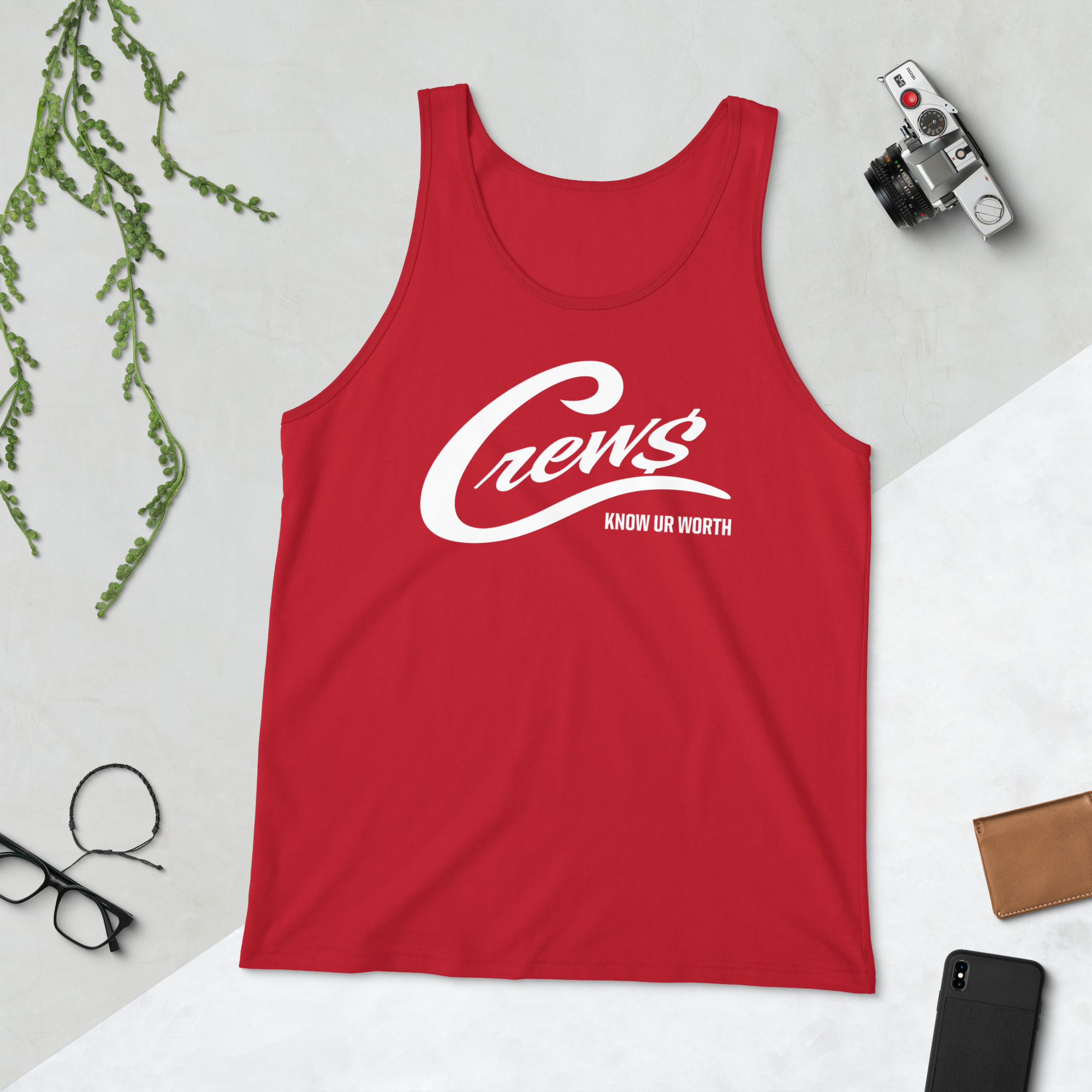 The Crews Brand - White Logo - Tank Top - Image 3