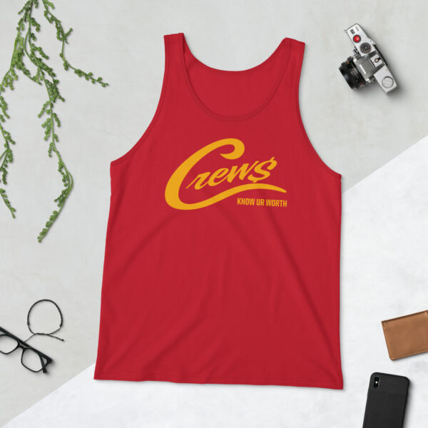 The Crews Brand - Gold Logo - Tank Top - Image 3