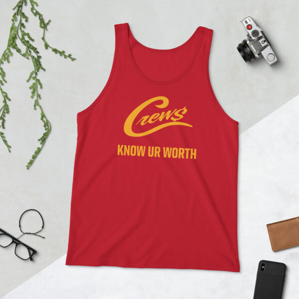 The Crews Brand - Gold Logo - Tank Top - Image 3