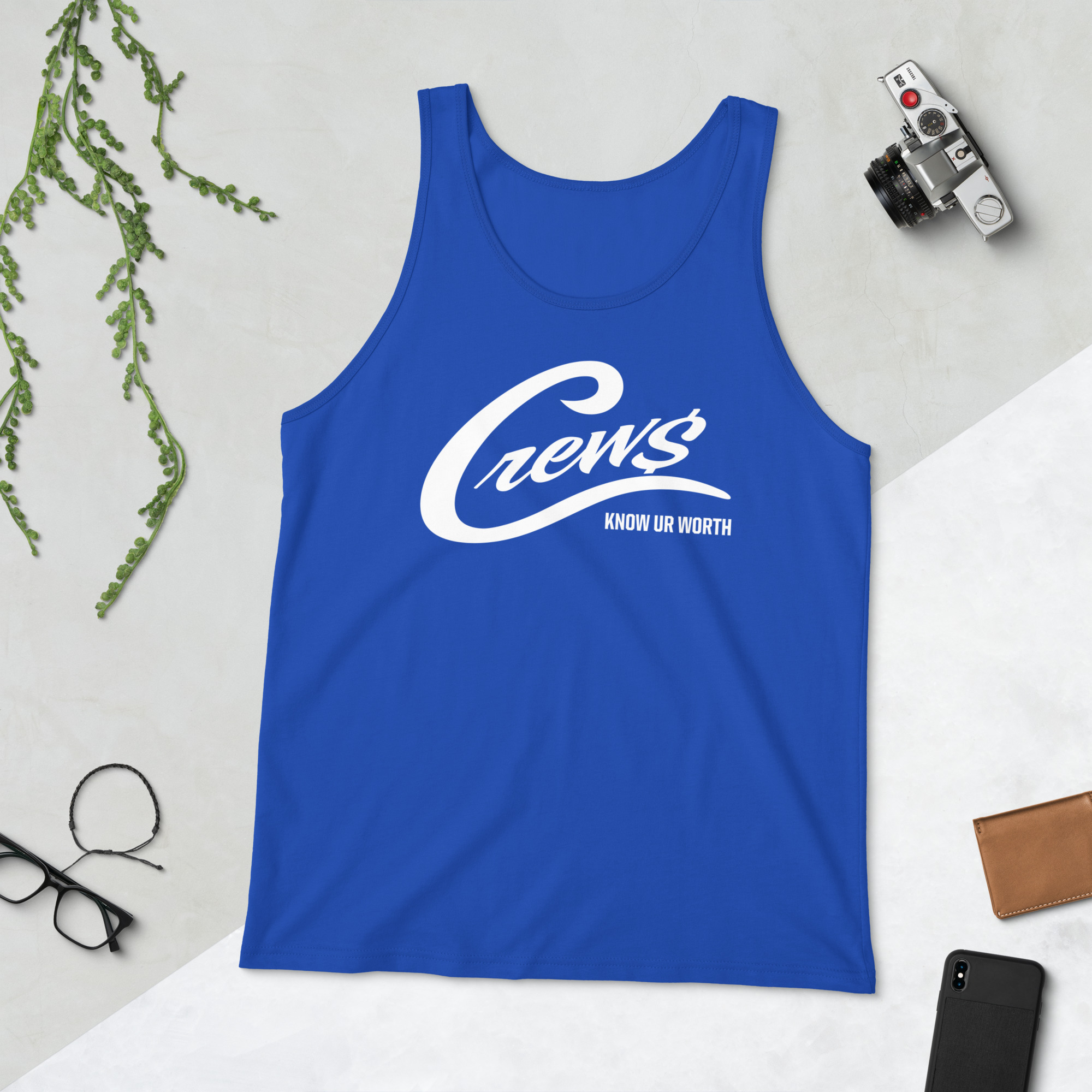 The Crews Brand - White Logo - Tank Top - Image 5
