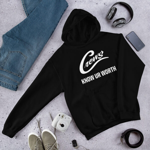The Crews Brand - White Logo - Unisex Hoodie