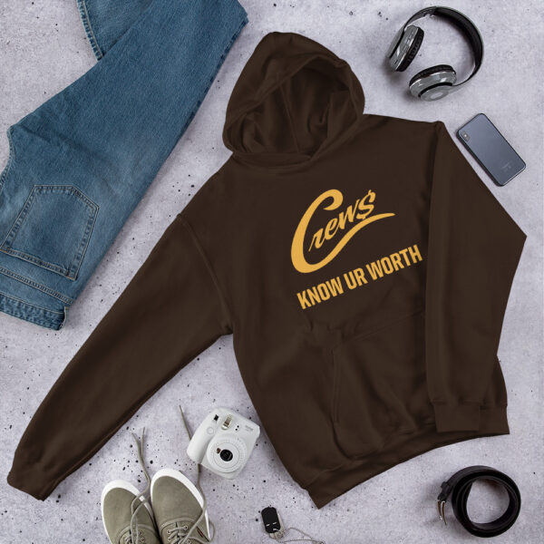 The Crews Brand - Gold Logo - Unisex Hoodie - Image 4