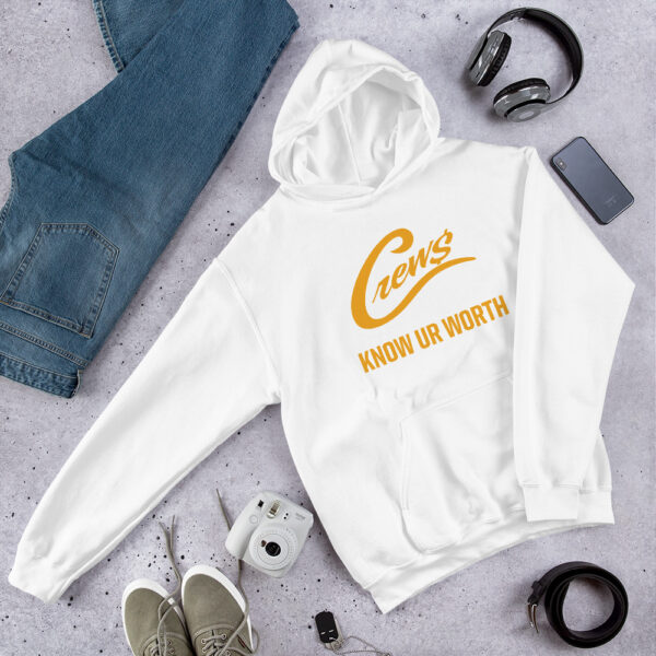 The Crews Brand - Gold Logo - Unisex Hoodie - Image 10