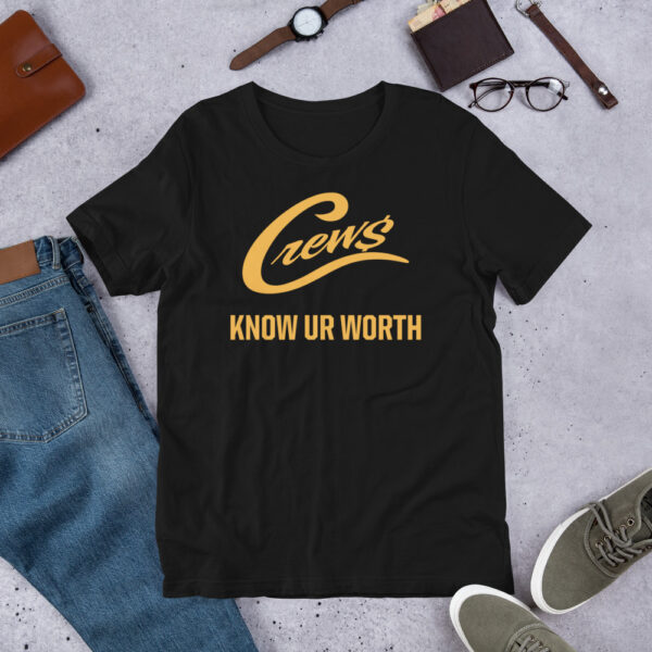 The Crews Brand - Gold Logo - Unisex T-shirt