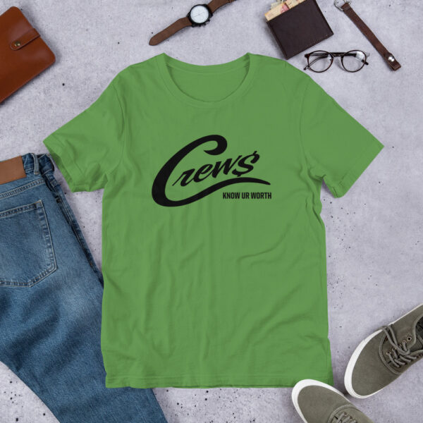 The Crews Brand - Black Logo - Unisex T-shirt - Image 2