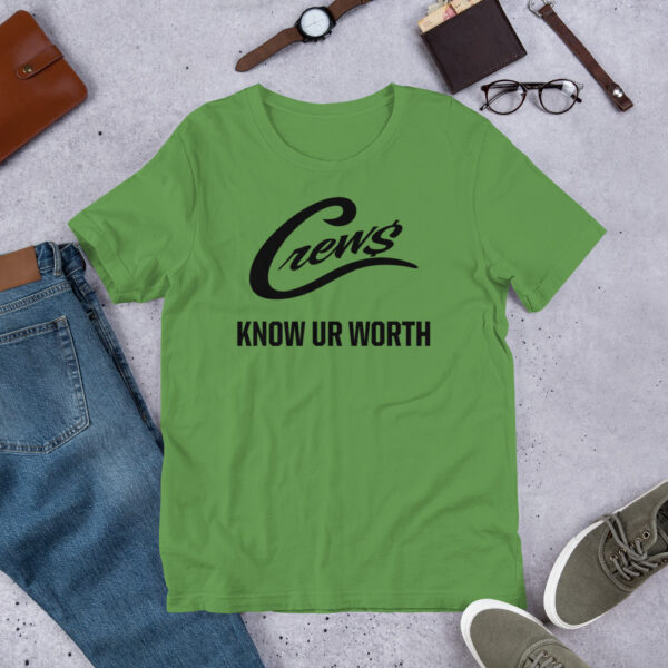 The Crews Brand - Black Logo - Unisex T-shirt - Image 2