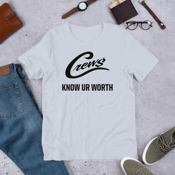The Crews Brand - Black Logo - Unisex T-shirt - Image 7