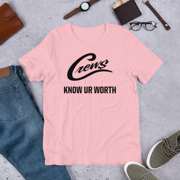 The Crews Brand - Black Logo - Unisex T-shirt - Image 6